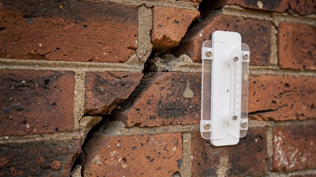 Subsidence cracks in Bristol Victorian property